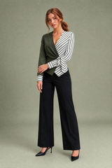 Cami mit V-Ausschnitt im Wickel-Look