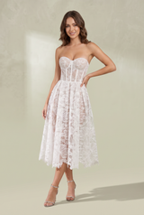 Bustierkleid aus Spitze