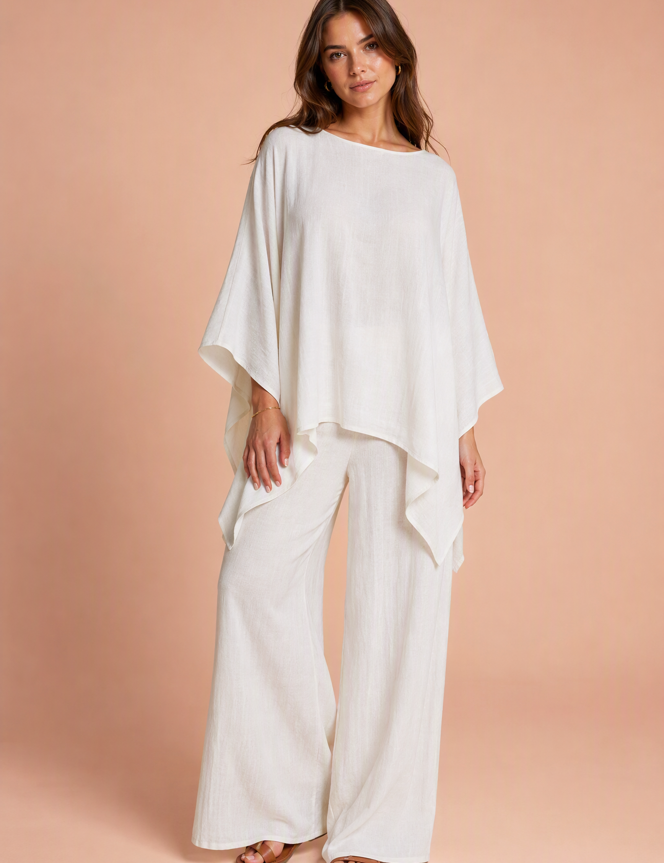 Ensemble ample encolure bateau | Vue de face | Lounelle Paris