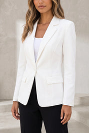 Blazer col tailleur coupe cintrée | Lounelle Paris