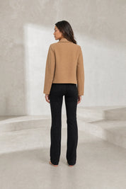 Blazer court ample à double boutonnage | Lounelle Paris