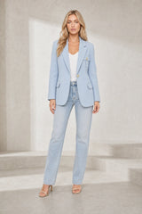 Blazer oversize double boutonné