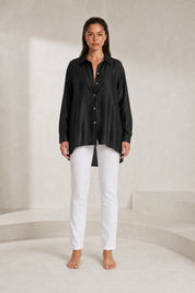 Chemise ample à lignes scintillantes | Lounelle Paris
