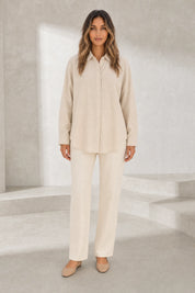 Chemise fluide à col chemise | Lounelle Paris