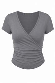 Crop top col V croisé | Lounelle Paris