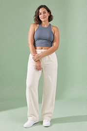 Pantalon large à cordon | Porté sur une autre silhouette | Lounelle Paris