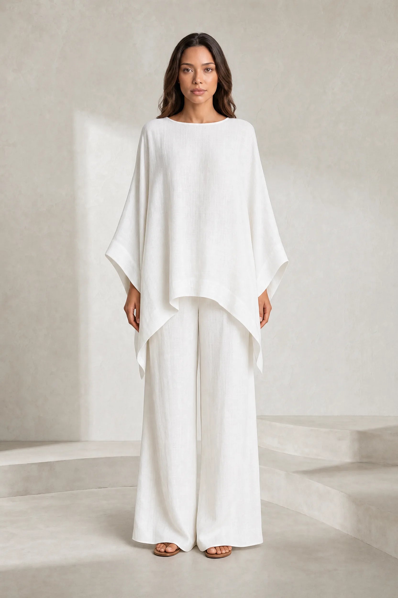 Ensemble ample col bateau | Lounelle Paris