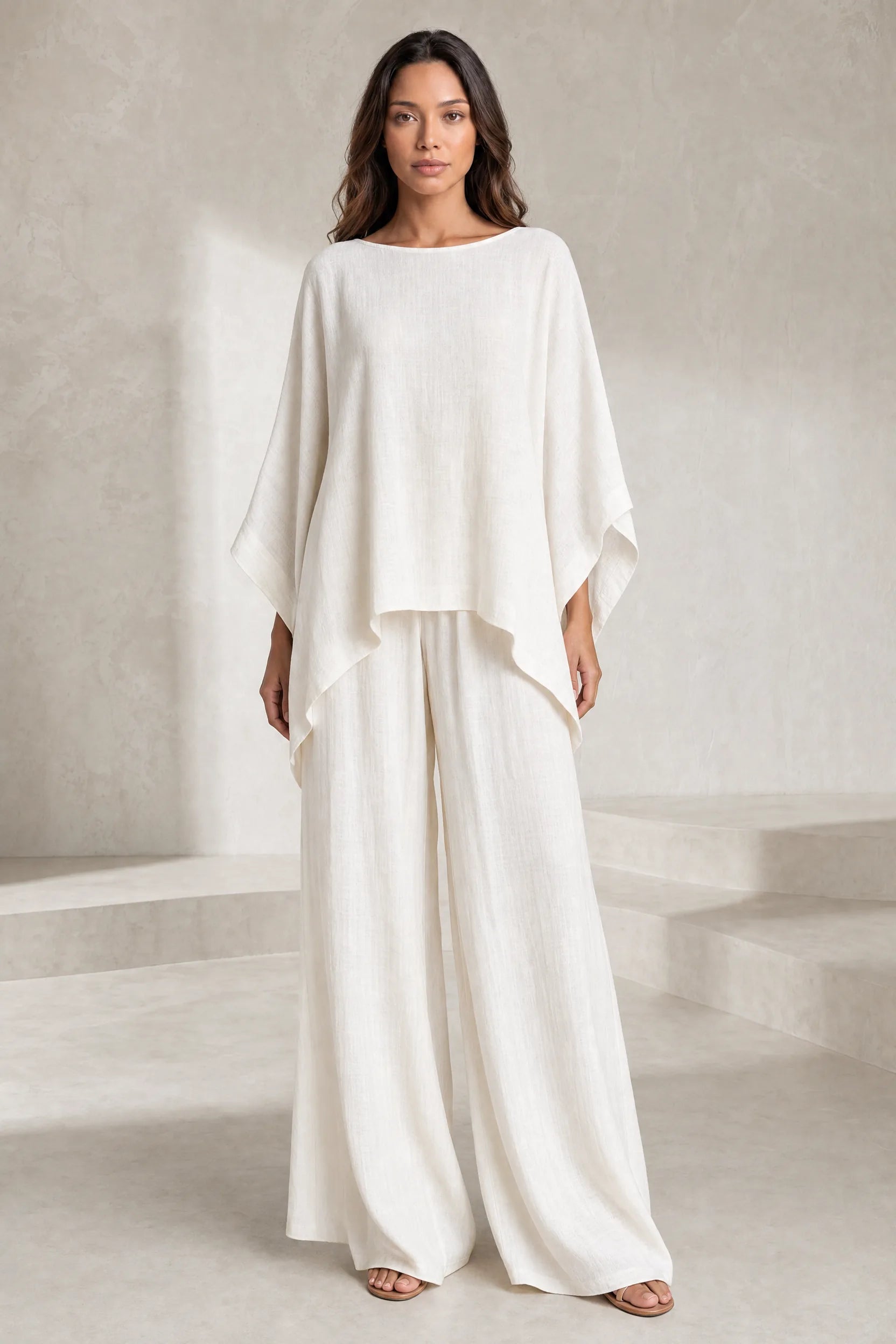 Ensemble ample col bateau | Lounelle Paris