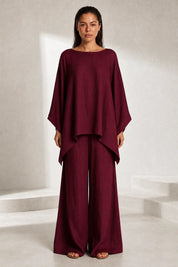 Ensemble ample encolure bateau | Lounelle Paris