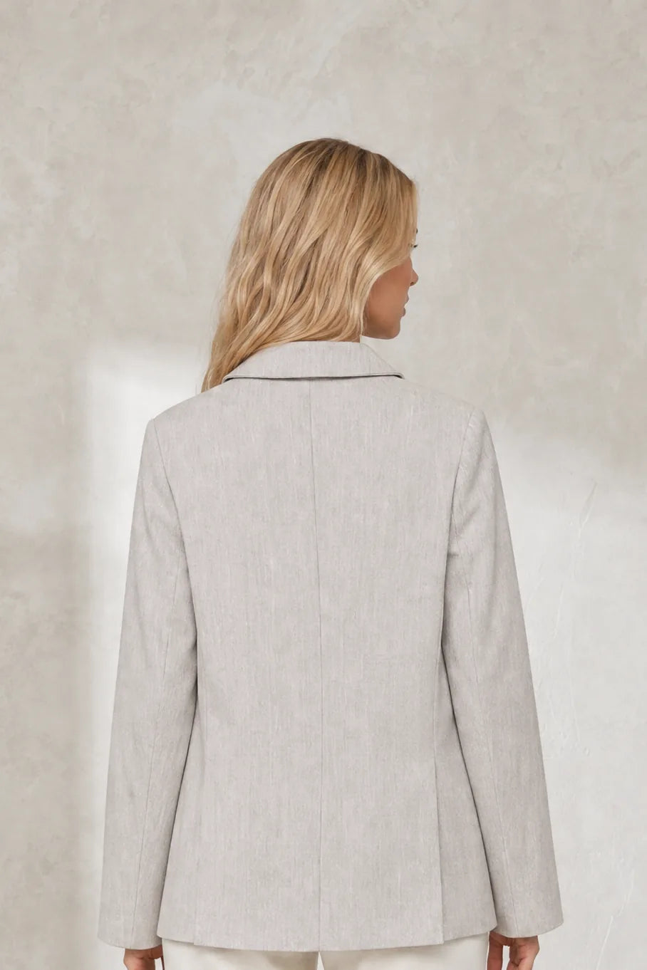 Ensemble blazer beige ample | Lounelle Paris