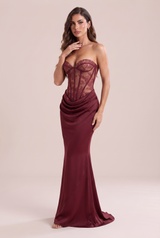 Spitzen-Bustierkleid