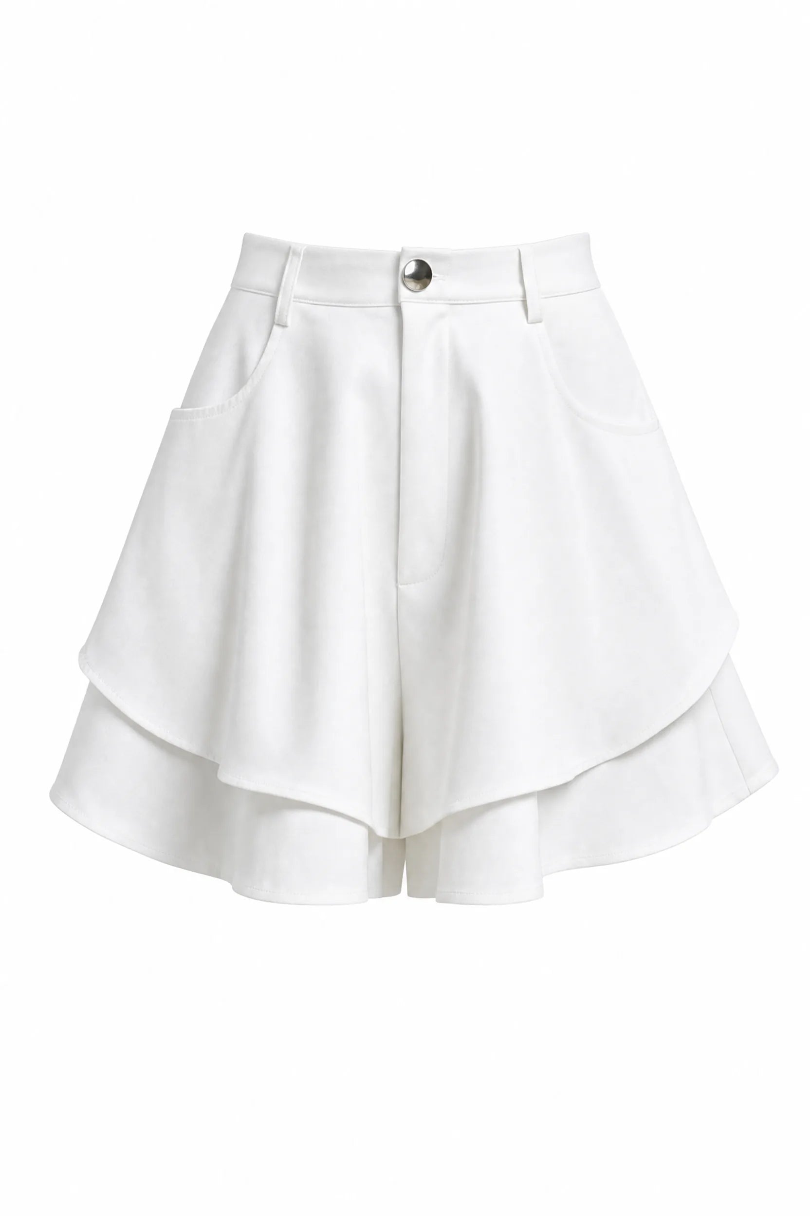 Jupe-culotte taille haute fluide | Lounelle Paris