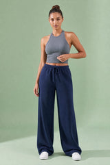 Weite Hose mit Kordelzug