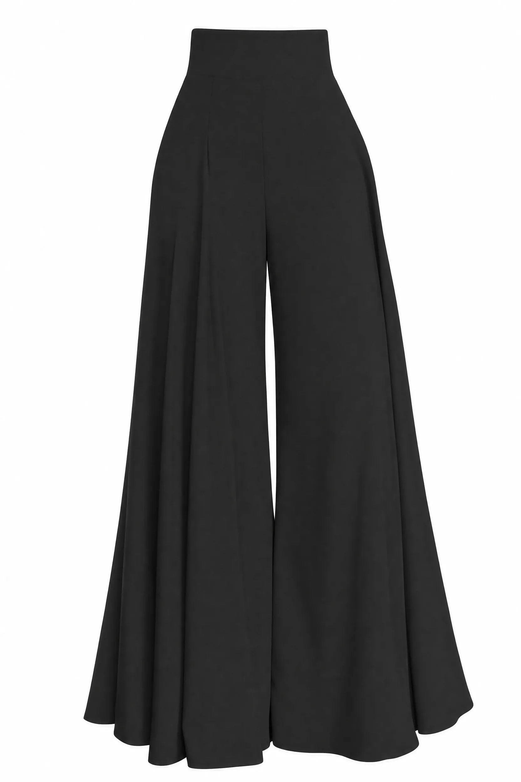 Pantalon large taille haute fluide | Lounelle Paris