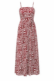 Robe longue bordeaux dos nu | Lounelle Paris