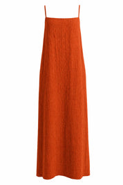 Robe longue bretelles encolure carrée | Lounelle Paris
