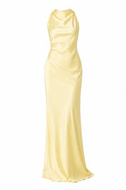 Robe longue dos nu col halter | Lounelle Paris